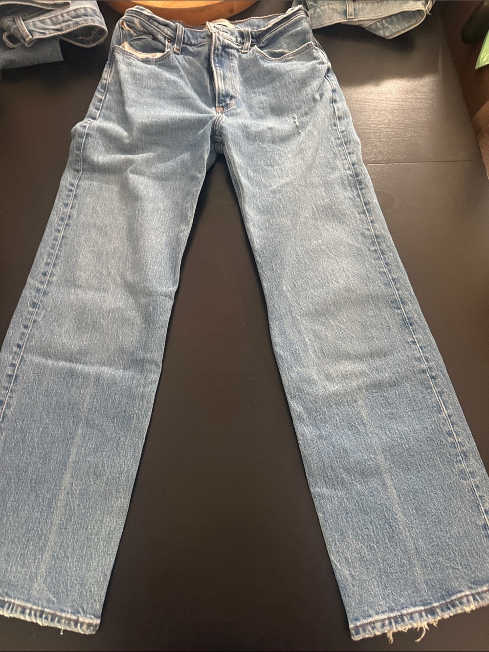 Abercrombie & Fitch Light Blue Bootcut Jeans
